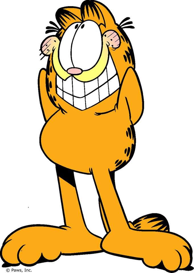 Never trust a smiling cat! D Garfield cartoon, Garfield