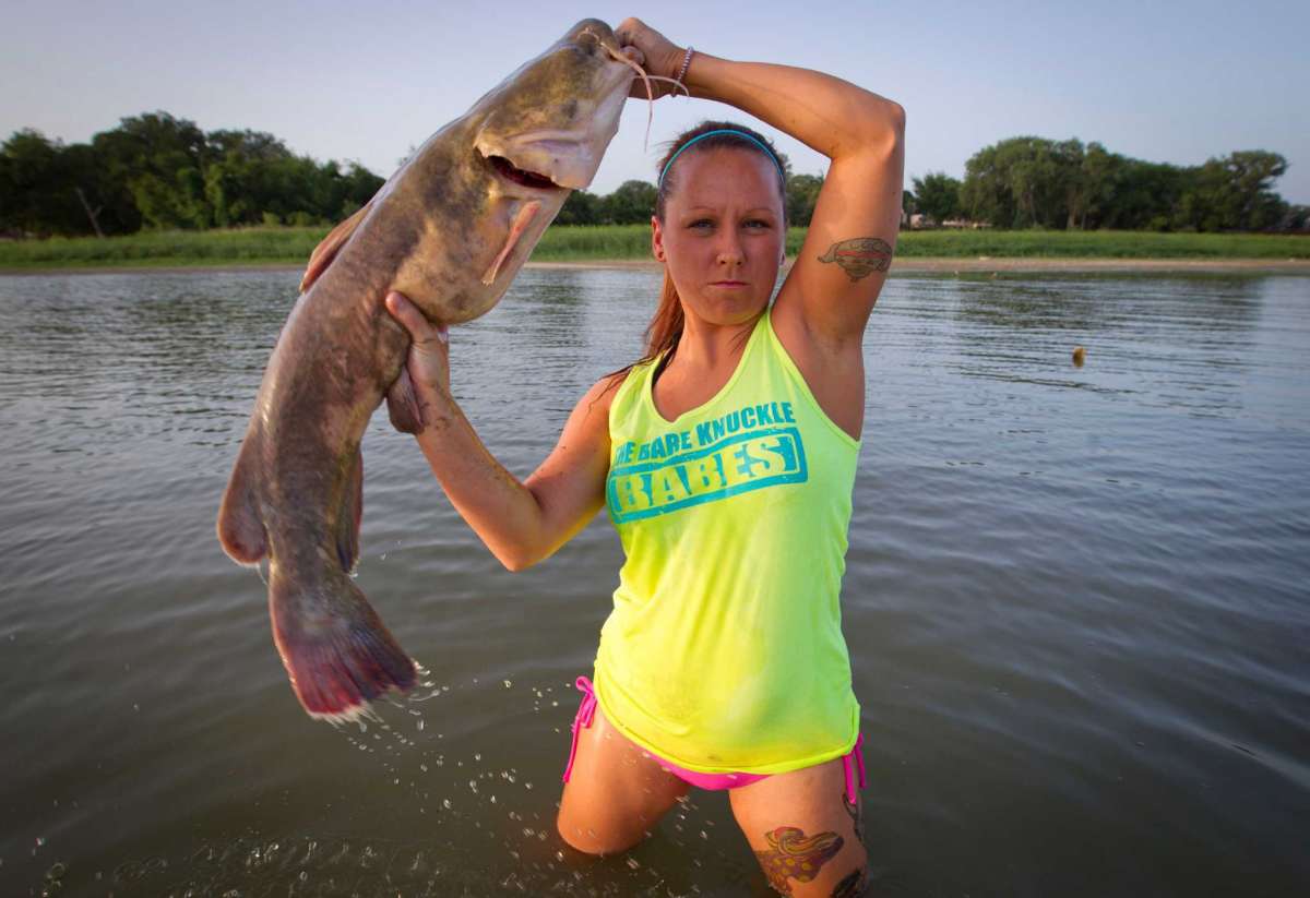 Woman hit by catfish that fell out of the sky
