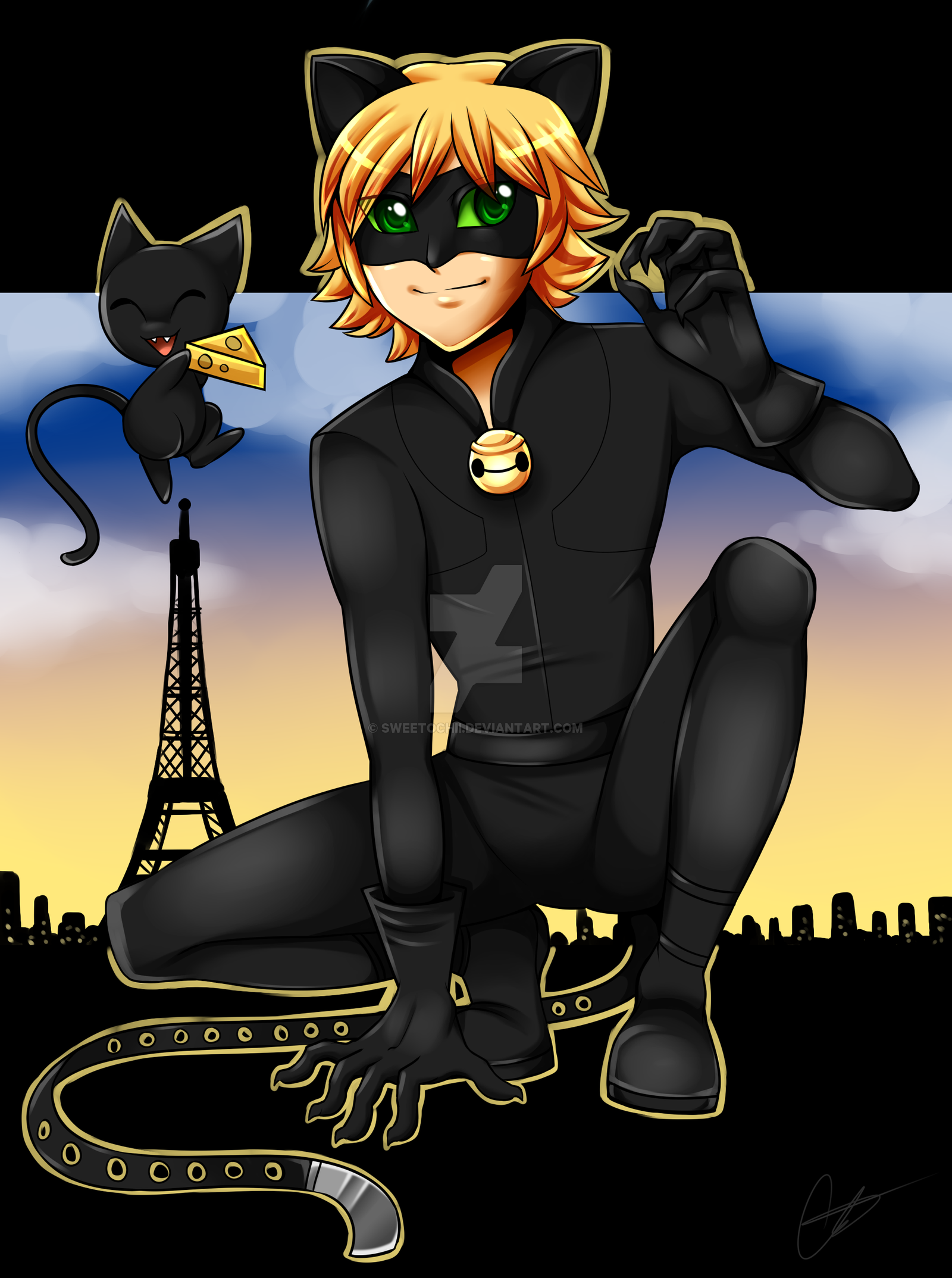 [F] Miraculous Cat Noir by Sweetochii Fur Affinity