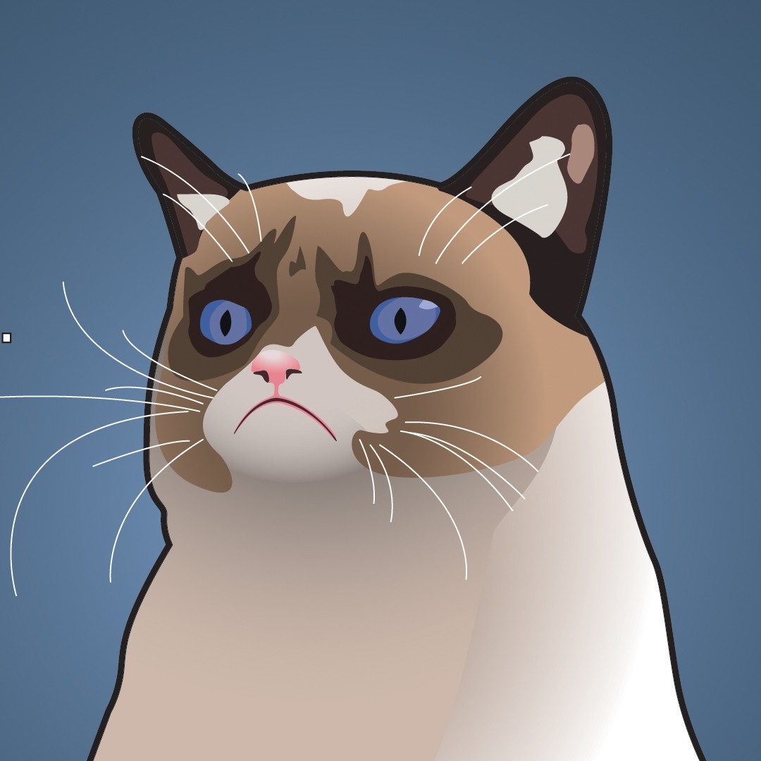 Grumpy Cat Oh great... I'm a background Forum Avatar