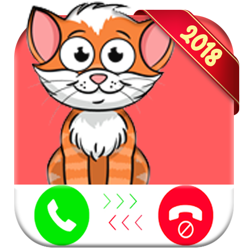 My cat cartoon calling Free fake phone call ClickHappyBuy