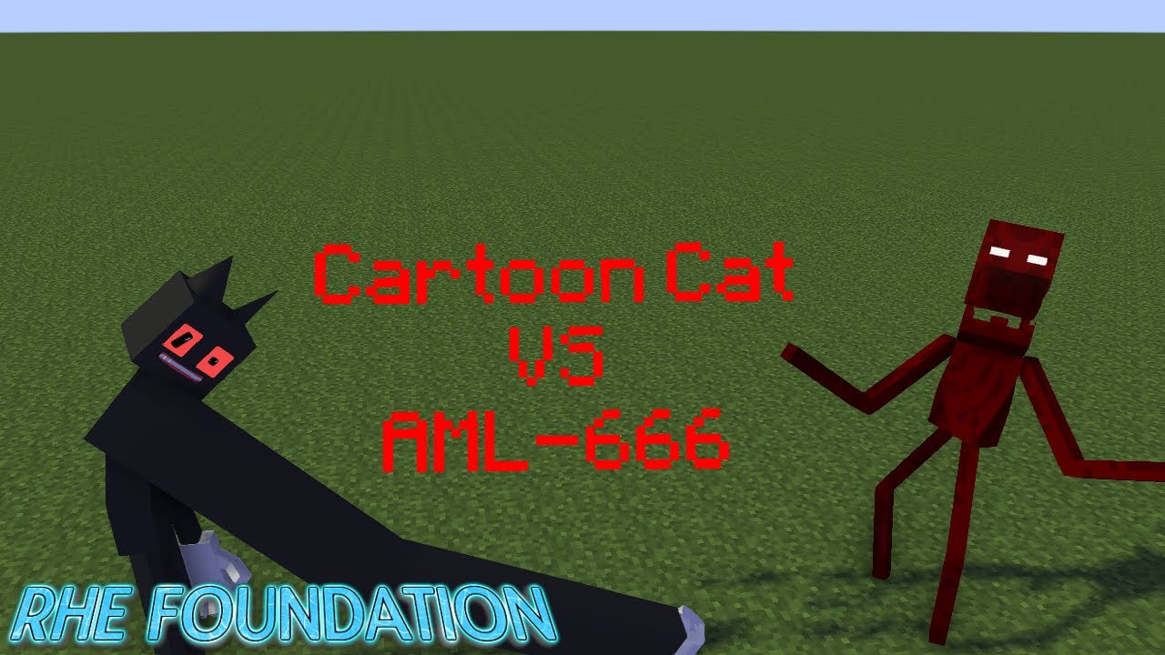 Cartoon Cat vs AML666 "The Demon" Minecraft Battle