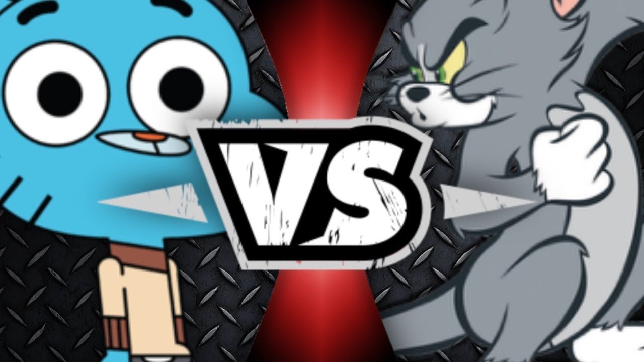 Gumball Watterson VS Tom the Cat Awesome Cartoon Battles