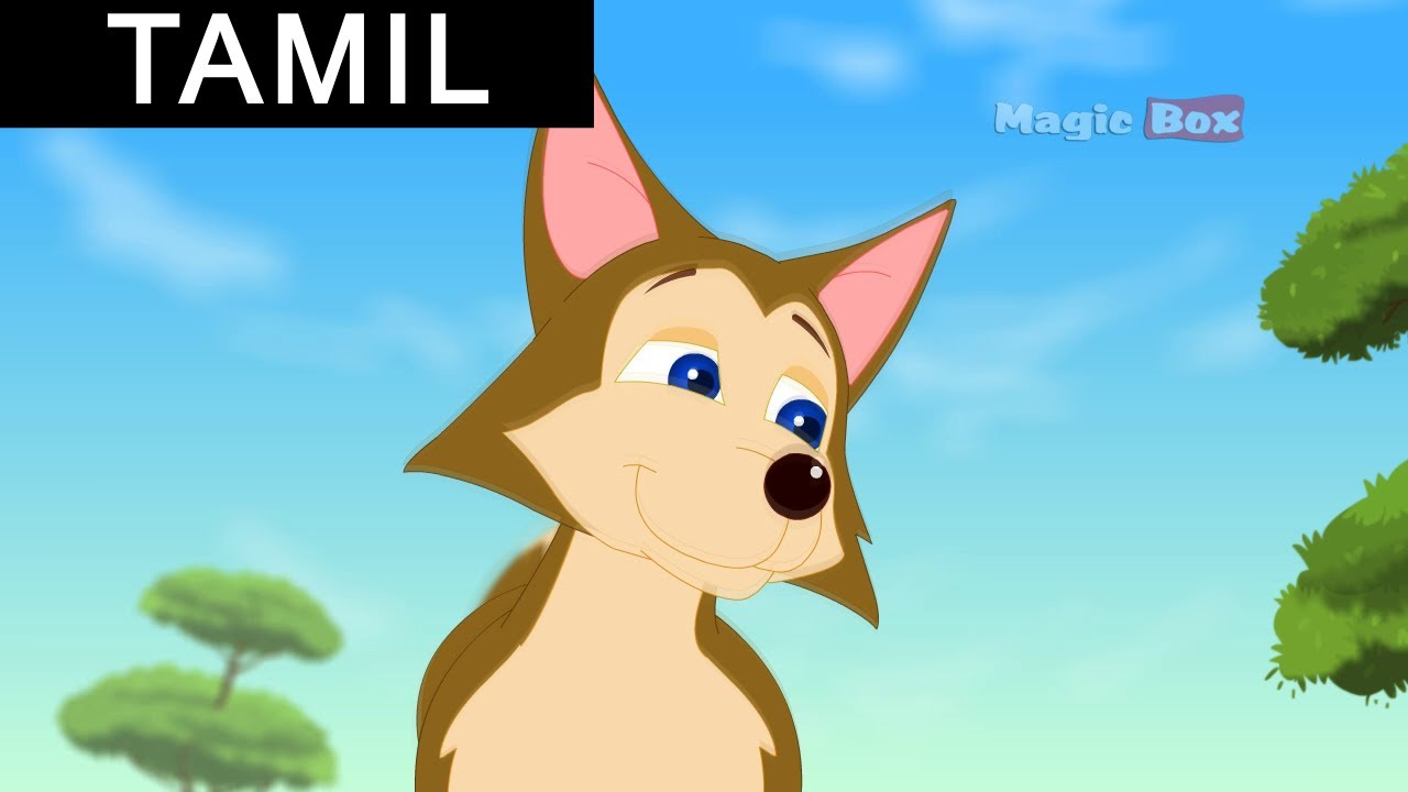 Fox And The Cat Aesop's Fables In Tamil Animated