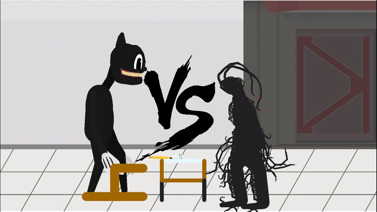 Cartoon Cat vs SCP2521 ( ) Stick Nodes Animation