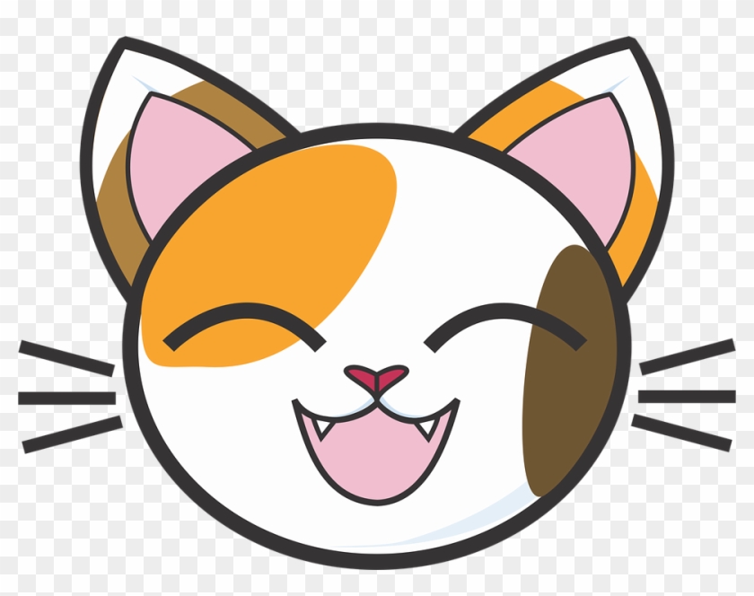 Calico Cat Face Vector Library Download Cartoon Cat Head
