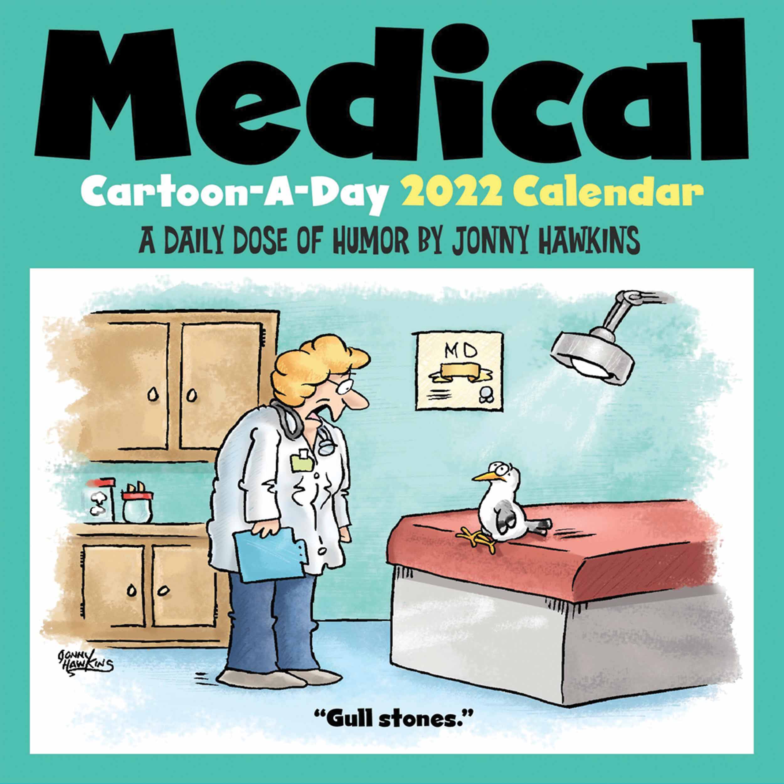 CartoonADay, Medical Desk Calendar 2022 at Calendar Club