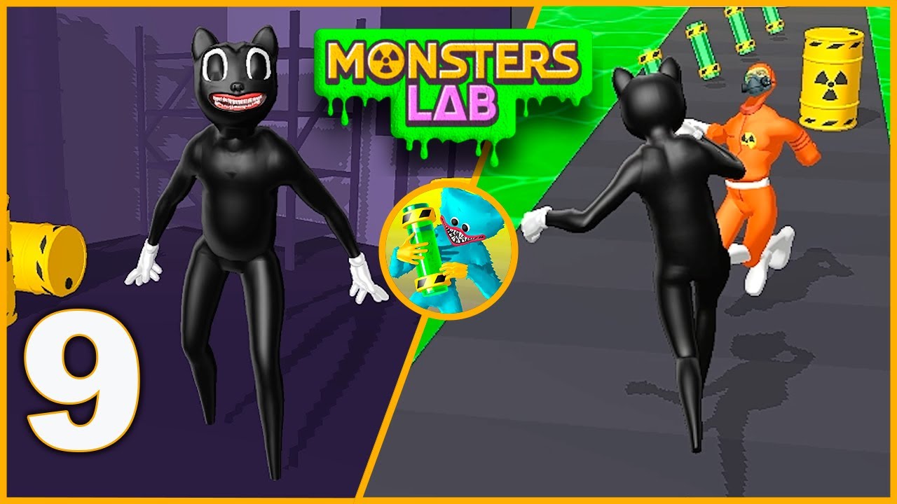 👹 Monsters Lab 😈Level 9 Cartoon Cat Gameplay Walkthrough