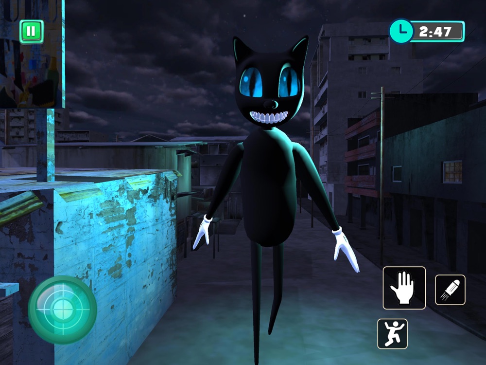 Scary Cartoon Cat Horror Game App for iPhone Free