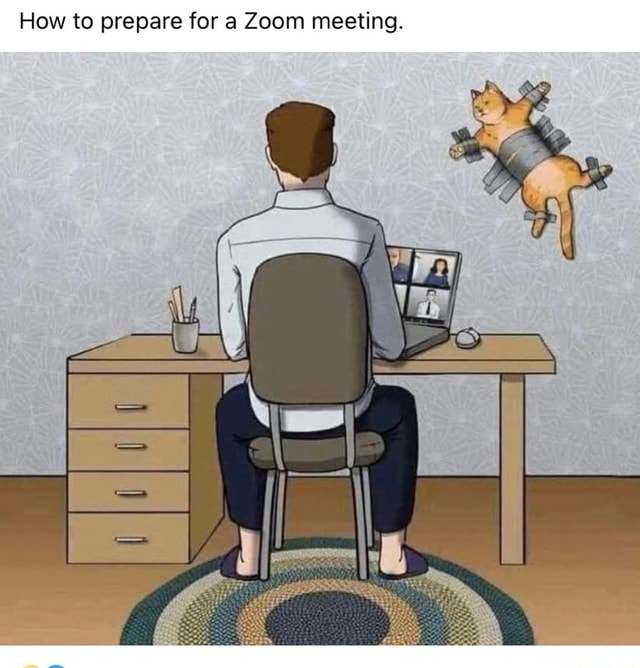 How to prepare for a Zoom meeting. )