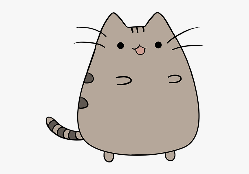 How To Draw Pusheen The Cat Cartoon Cat Drawing Pusheen