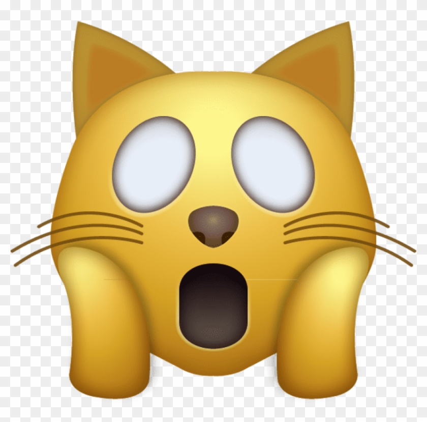 Free Png Shocked Cat Emoji Png Images Transparent