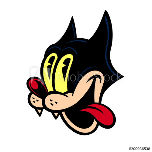 Vintage Toons 30s style vintage cartoon character crazy