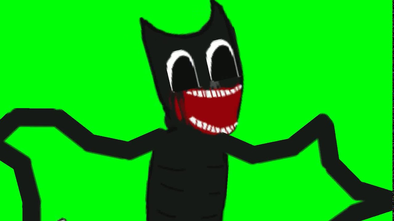 Cartoon Cat Jumpscare (Green Screen) YouTube
