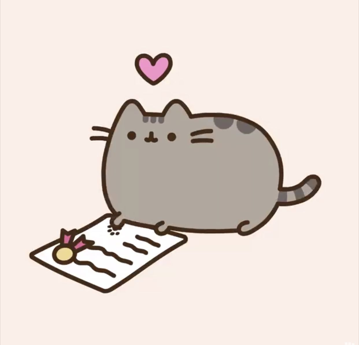 I've seen this thing everywhere on Quotev... Pusheen
