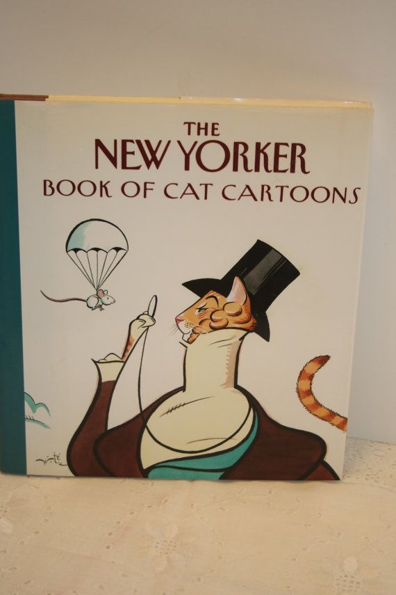 The New Yorker Book of Cat Cartoons 1990 Alfred A. Knopf