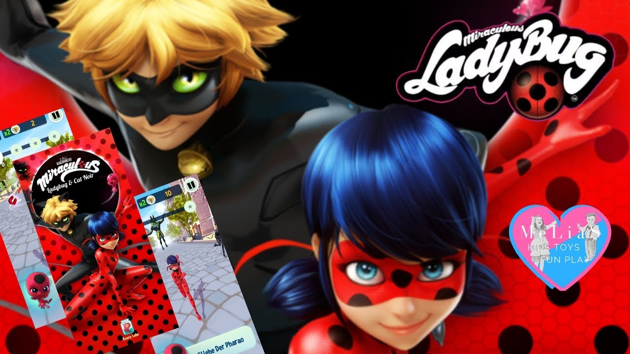 Miraculous Ladybug & Cat Noir App Spiel Run, Jump & save