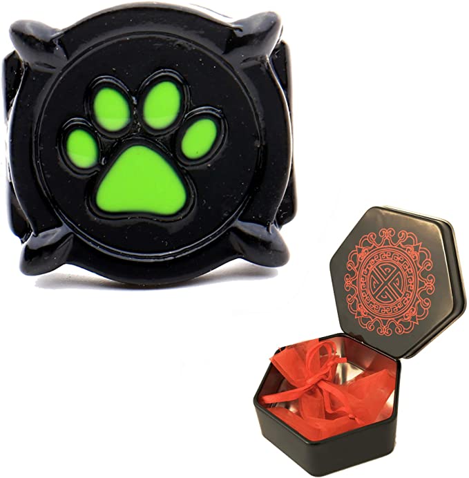 3dcrafter Cat Noir ring for costume kids and adults sizes