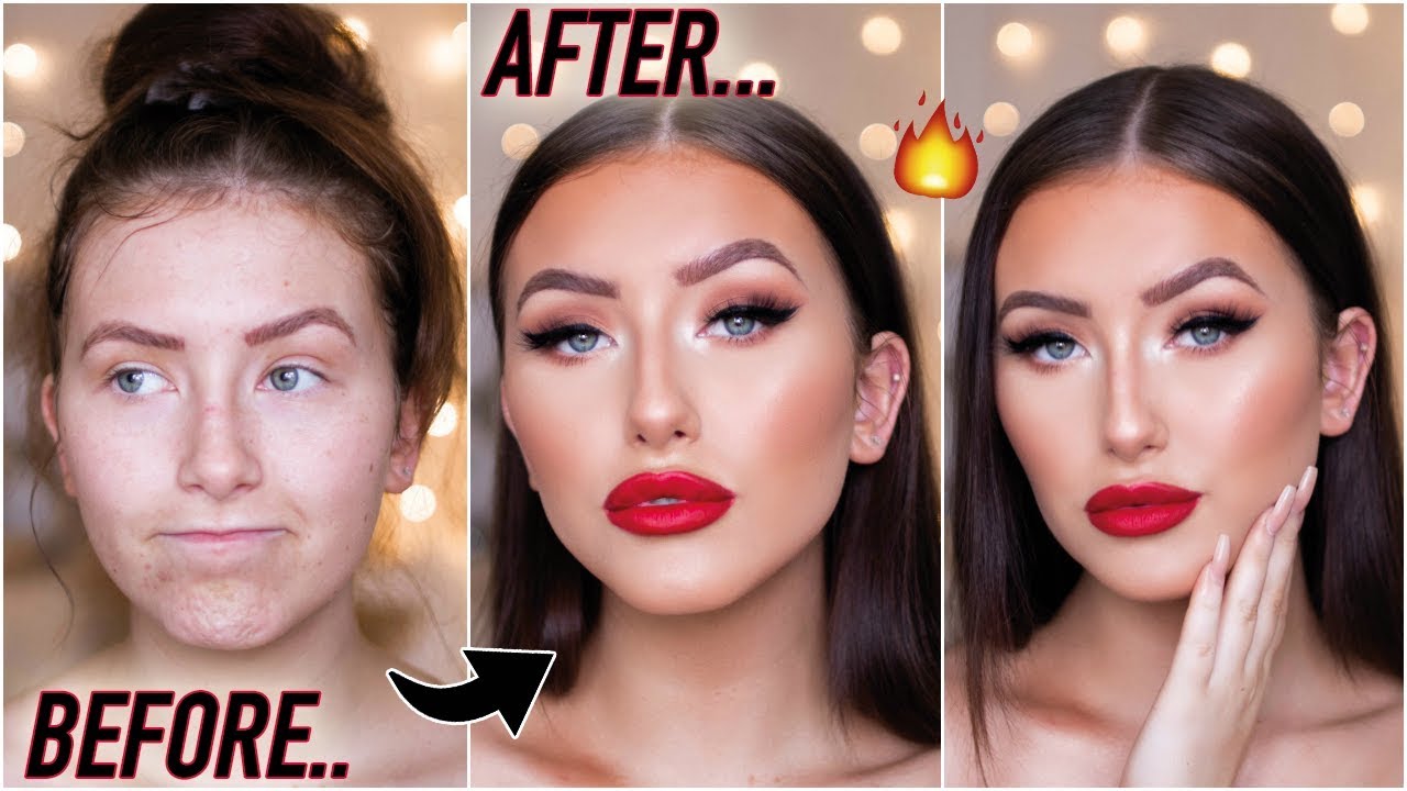 how to be a catfish in 2019... GLAM AF MAKEUP TUTORIAL