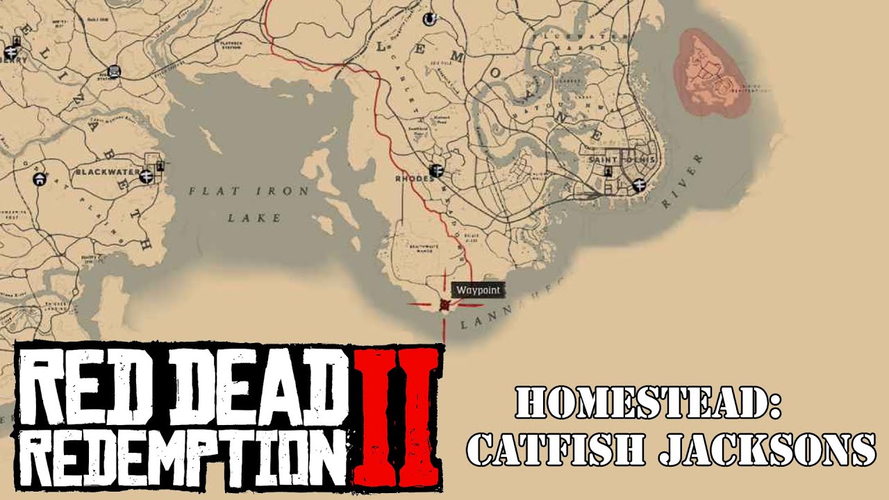 Red Dead Redemption 2 Catfish Jacksons' Homestead YouTube