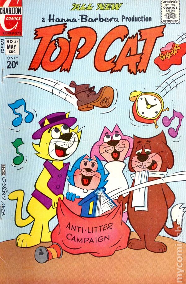 Top Cat (1970 Charlton) comic books
