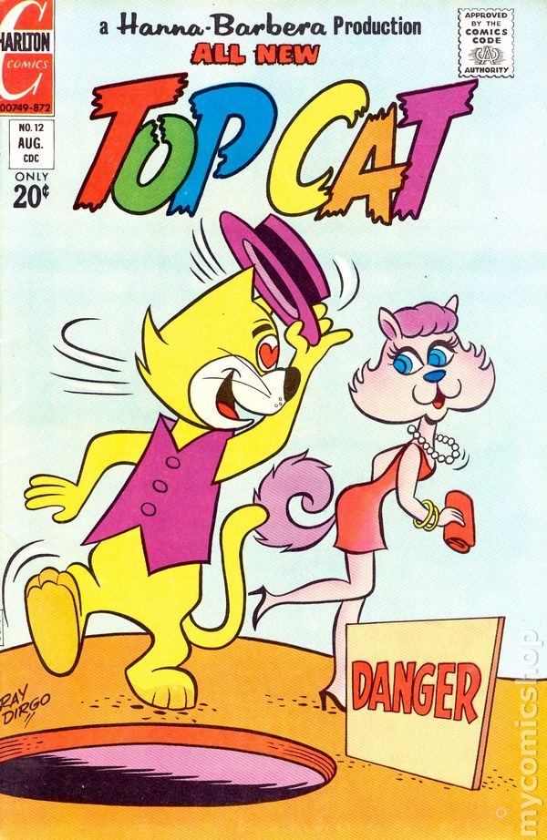 Top Cat (1970 Charlton) comic books