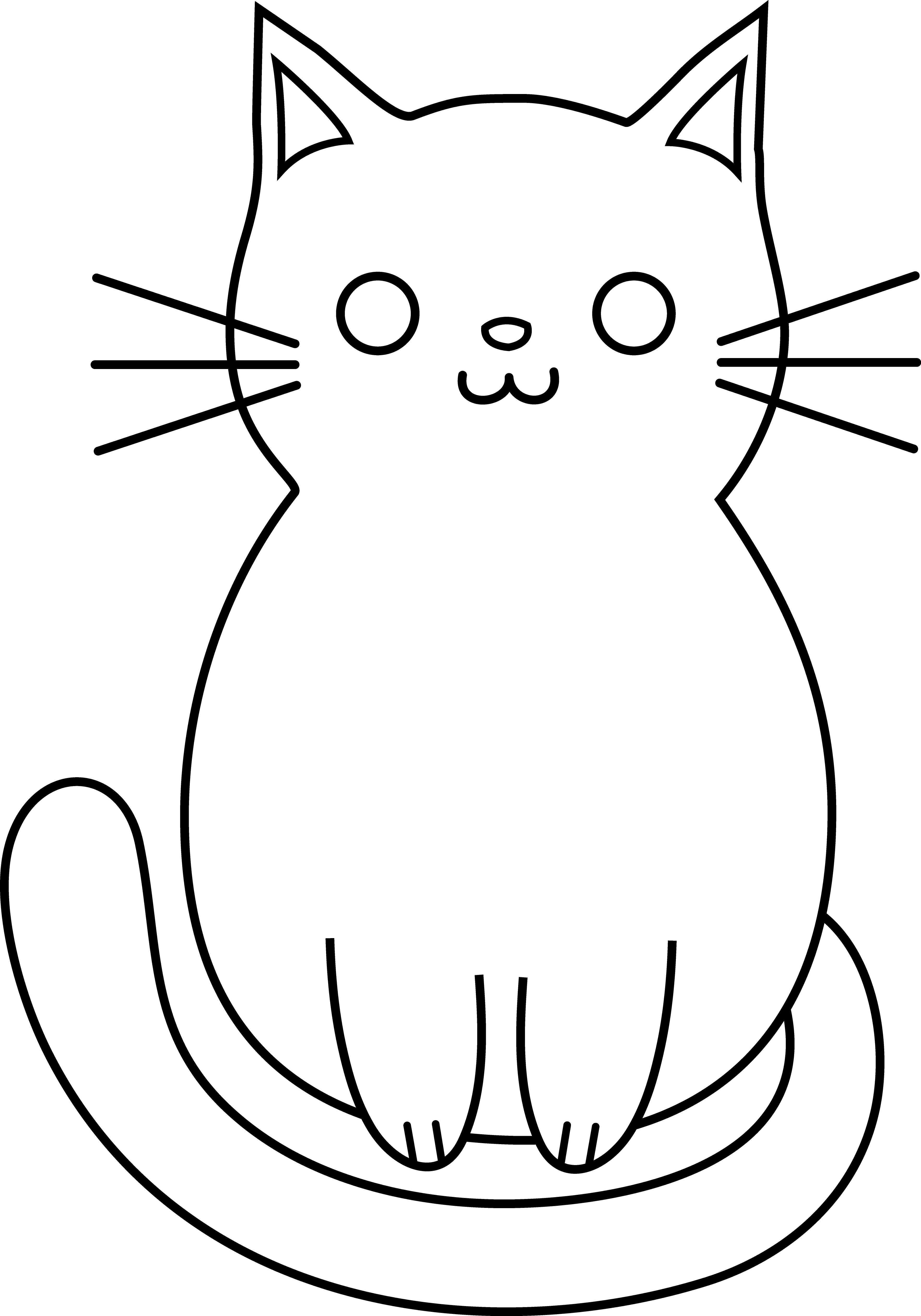 Cartoon Drawings Of Cats Cliparts.co