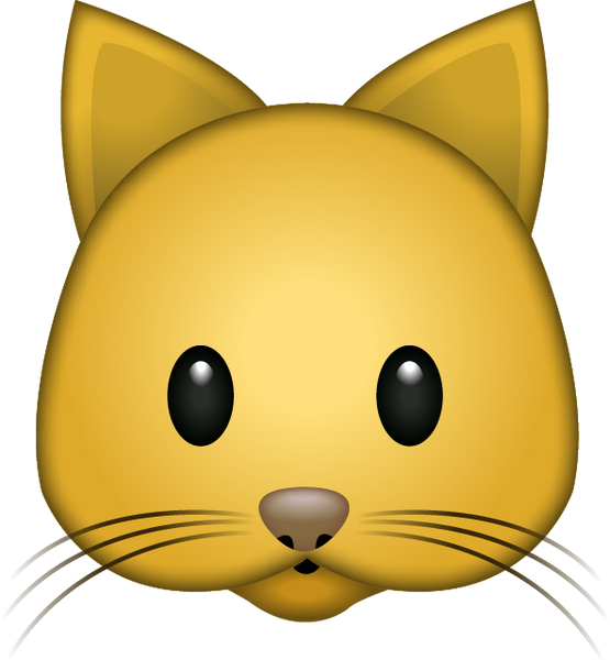 Download Cat Emoji Image in PNG Emoji Island