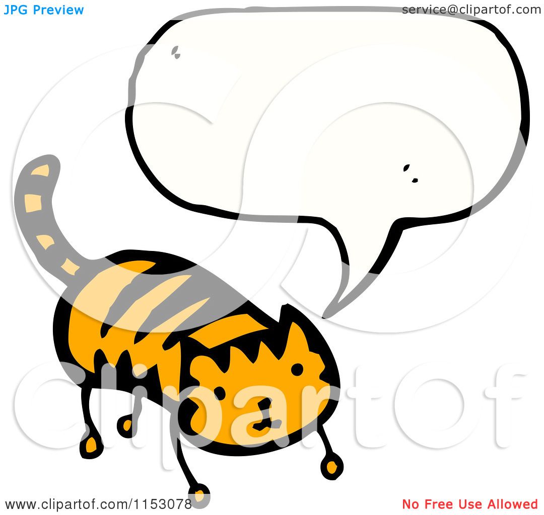 Cartoon of a Talking Cat Royalty Free Vector