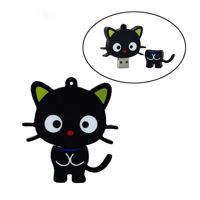 Cute Cartoon Cat USB Flash Drive Memory Stick Pendrive USB