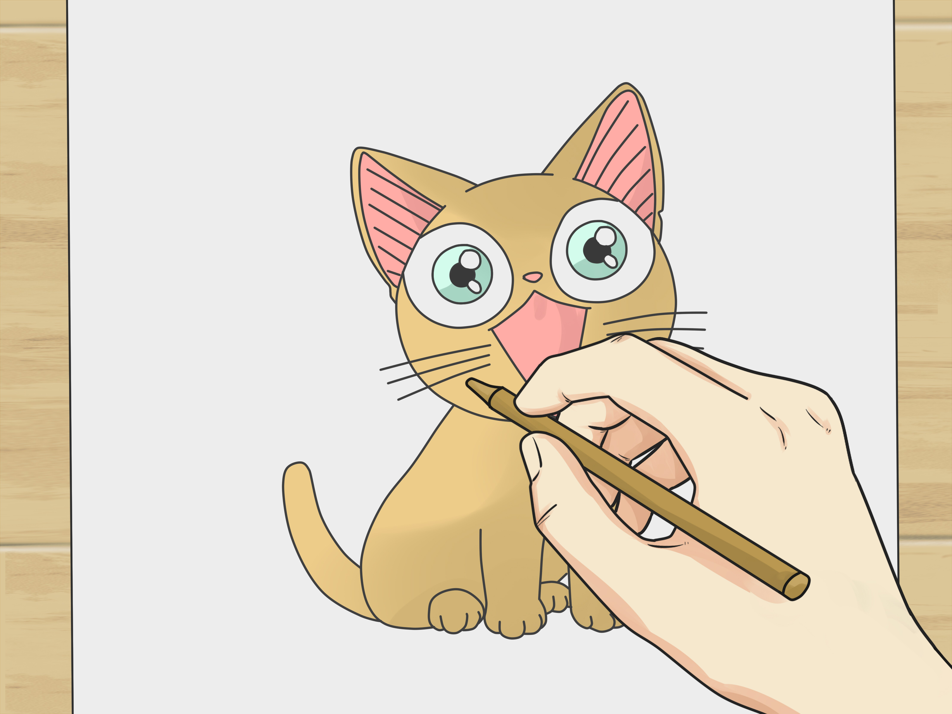 How to Draw Anime Cats 6 Steps (with Pictures) wikiHow