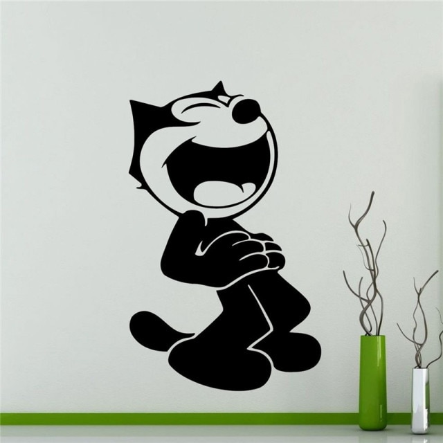 Felix The Cat Wall Sticker Cartoon Sticker Home Art