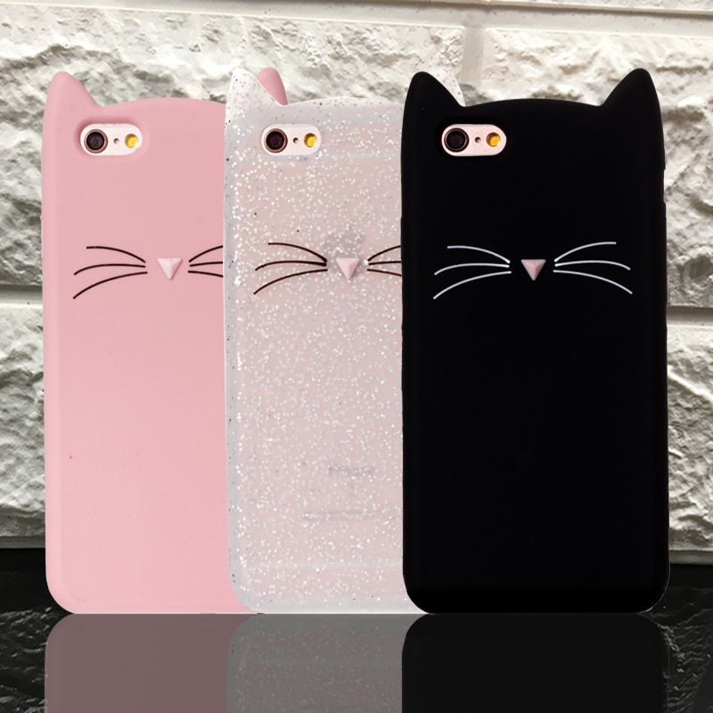 For iphone 6s Cat Phone Cases For iPhone 6 Case Cartoon