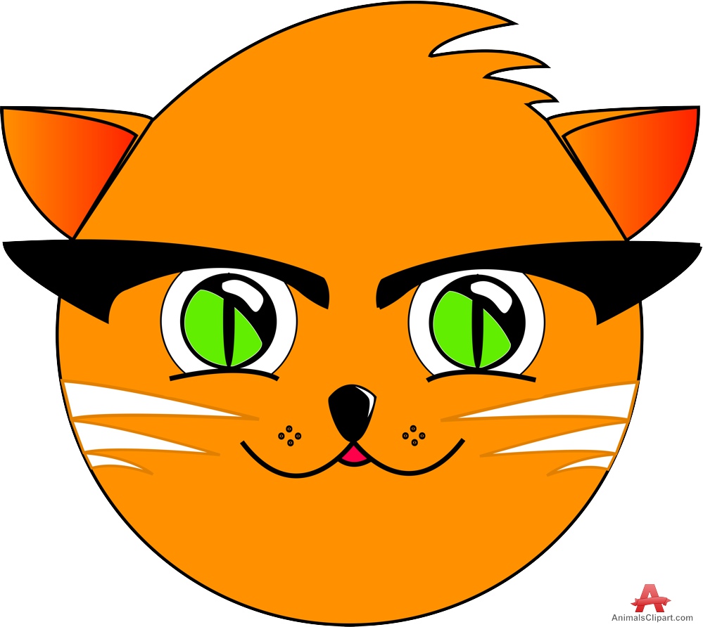 Cat Cartoon Face ClipArt Best