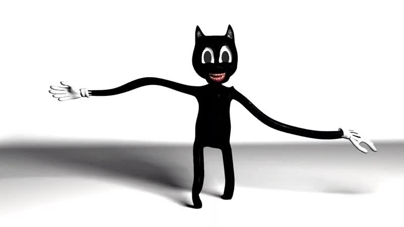 (C4D) Cartoon Cat Ugly Test (3d Model By Me, Creature By