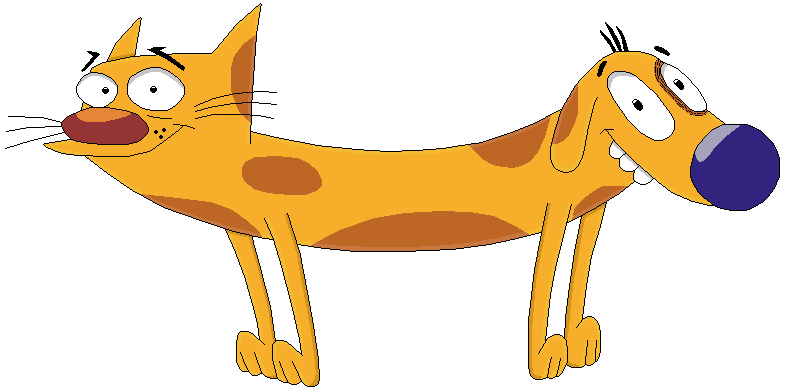 CatDog, a cartoon i used to watch on Nickelodeon in the