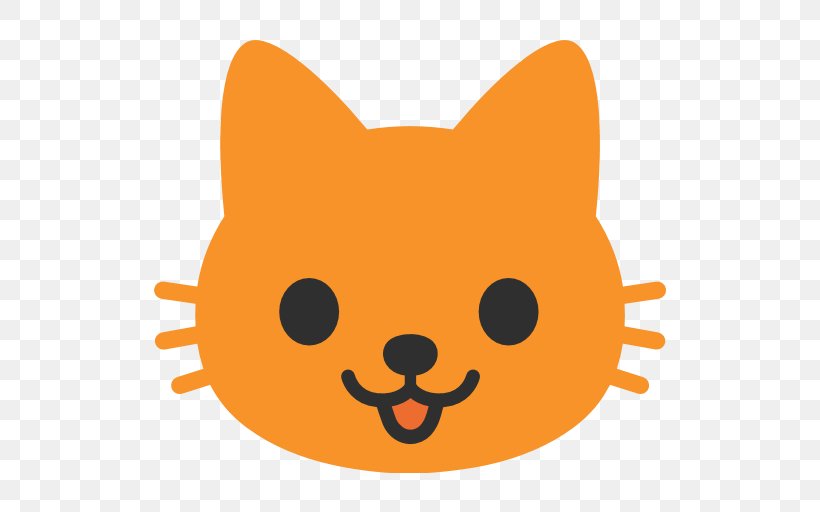 Black Cat Kitten Emoji Sticker, PNG, 512x512px, Cat, Apple