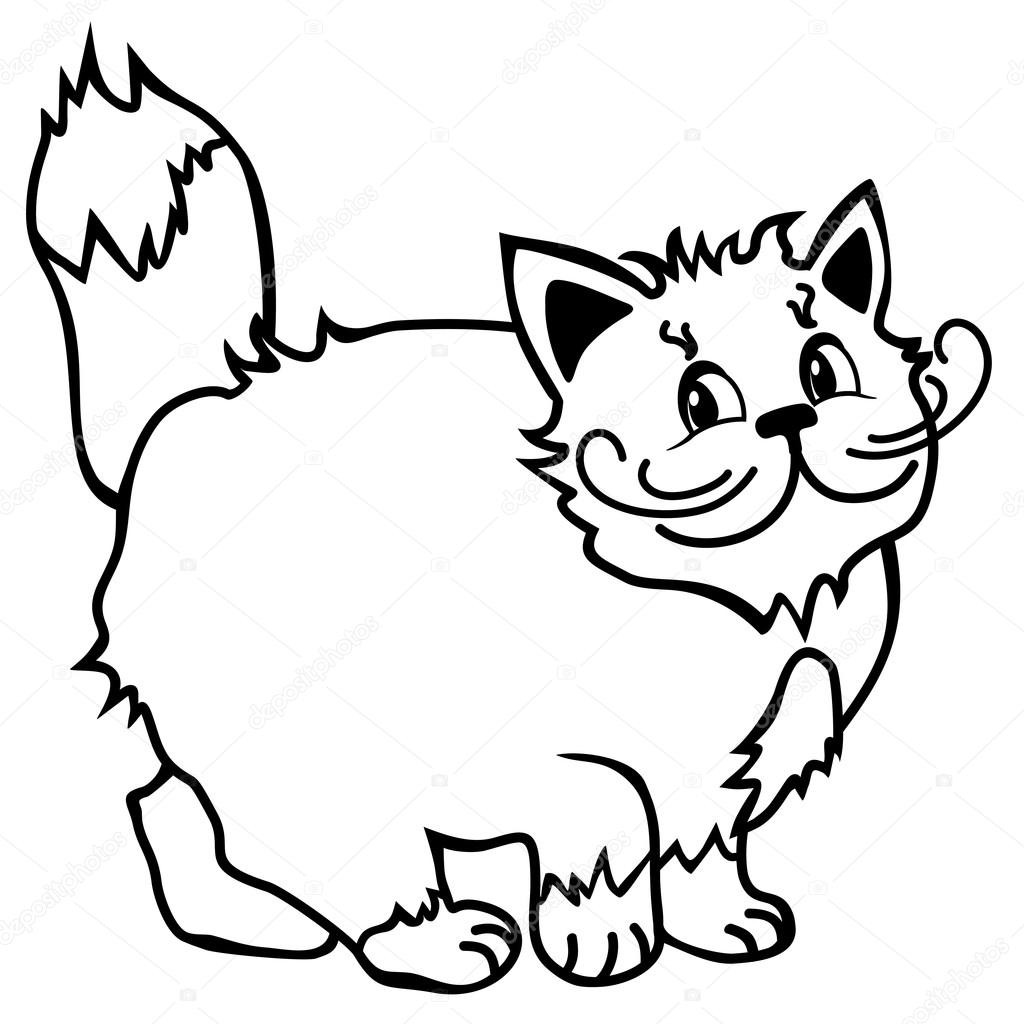 Cat Cartoon Drawing at GetDrawings Free download