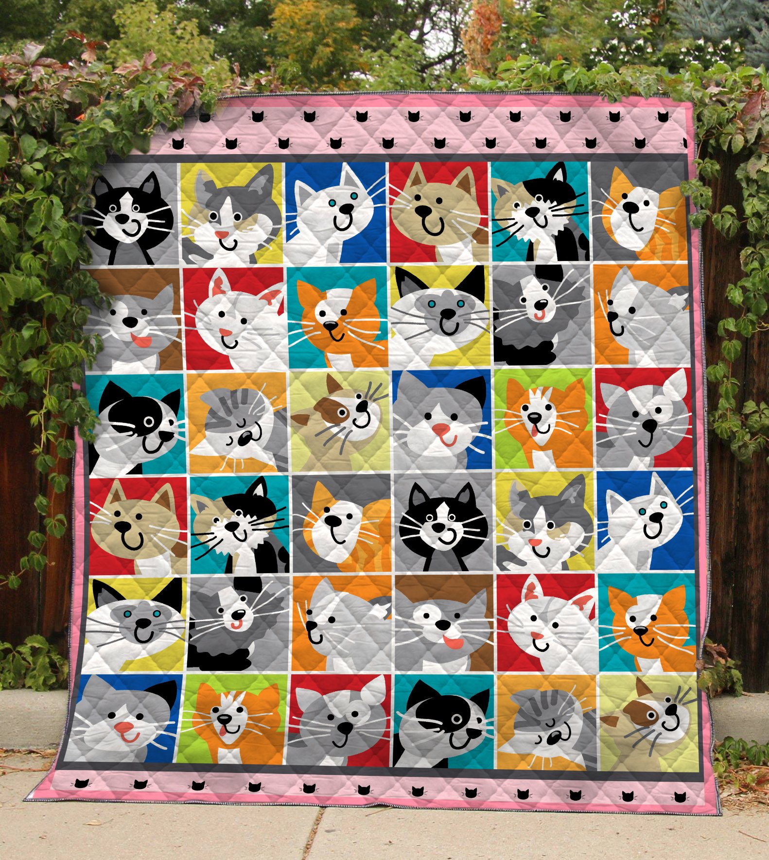Cat Cartoon Quilt Blanket 02 Pick A Quilt