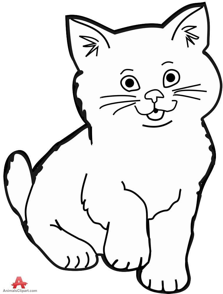 Cat Drawing Outline at GetDrawings Free download
