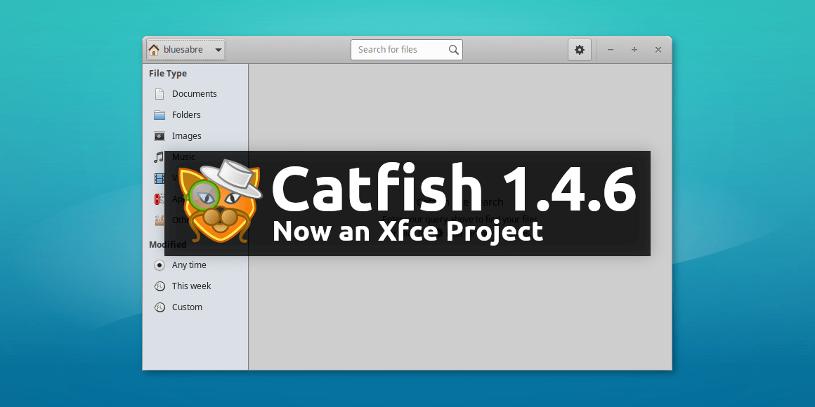 Catfish diventa parte dell'Xfce Project