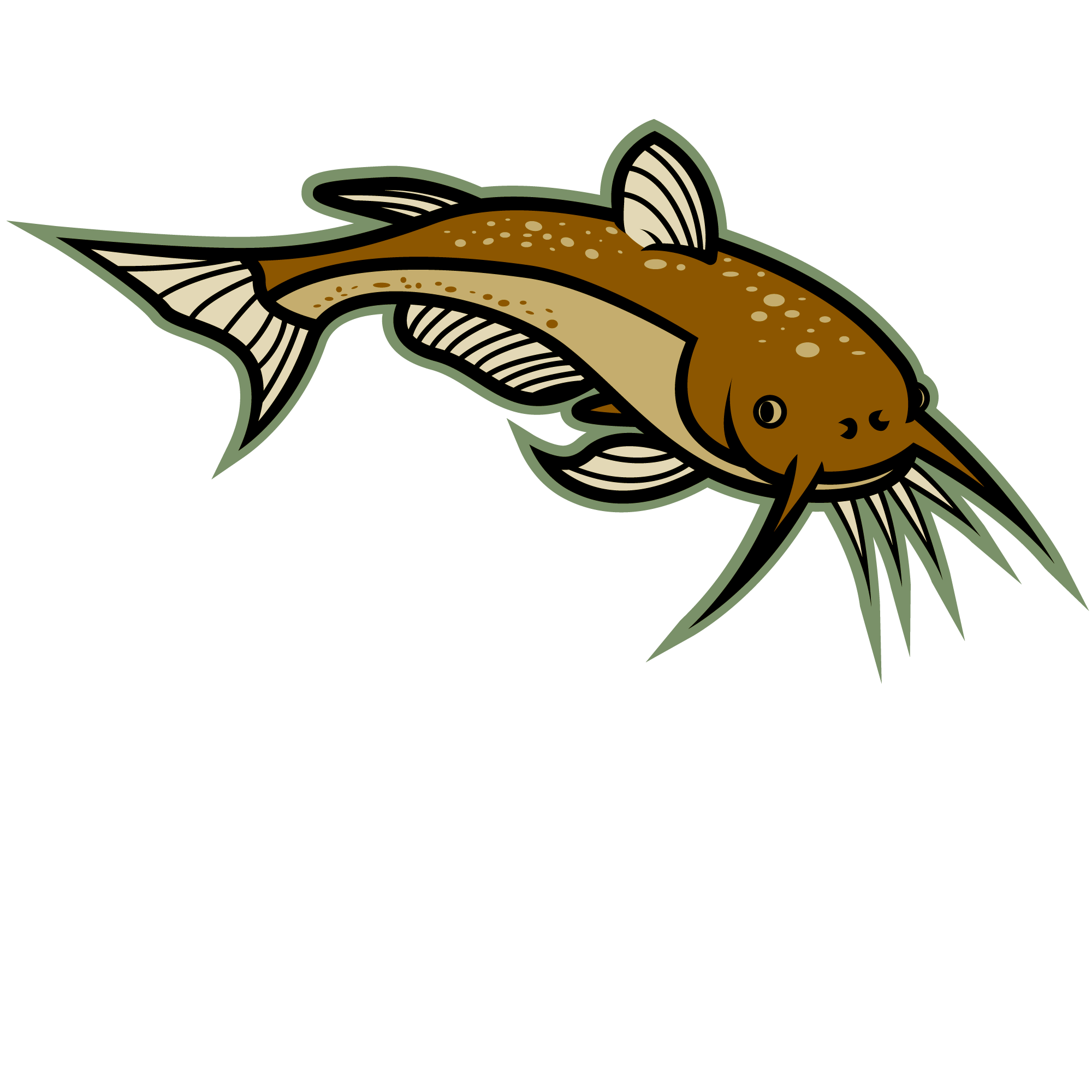 Best Catfish Clip Art 597