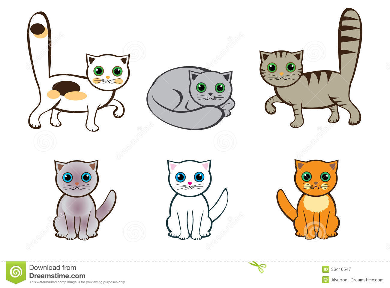 Cats Royalty Free Stock Photography Image 36410547