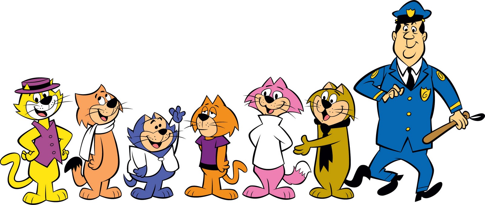 Crazy Kitty Chick Cats in Cartoons