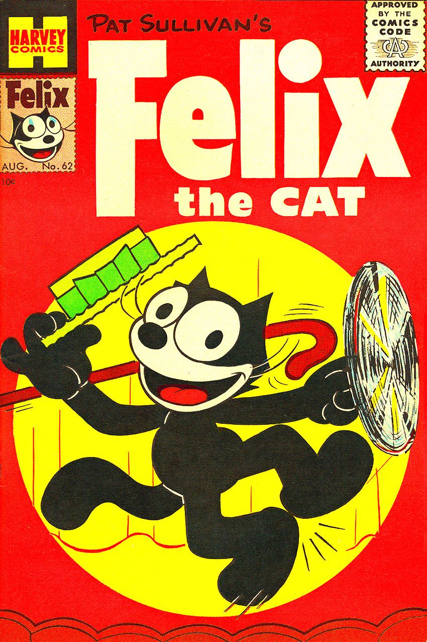 comiccovers “(1955) ” Felix the cats, Vintage cartoon