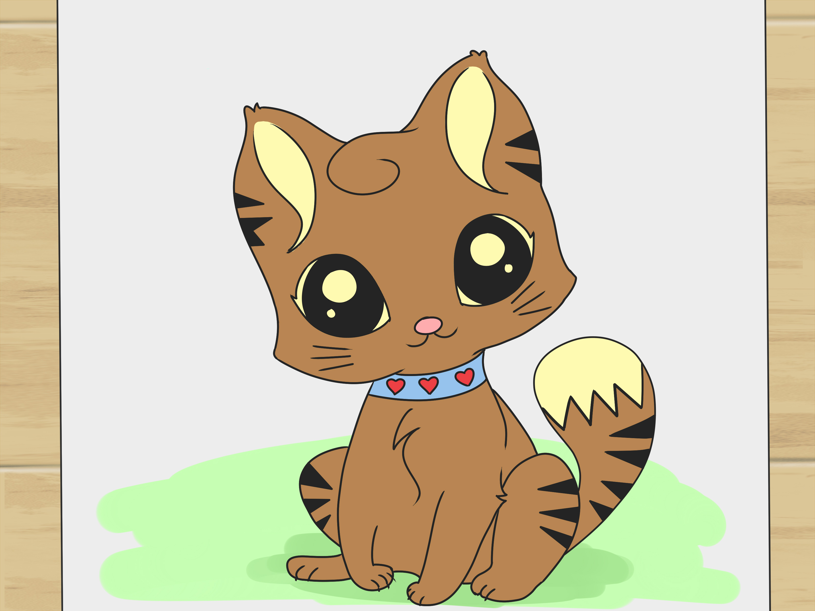 Easy Cute Cat Drawing at GetDrawings Free download