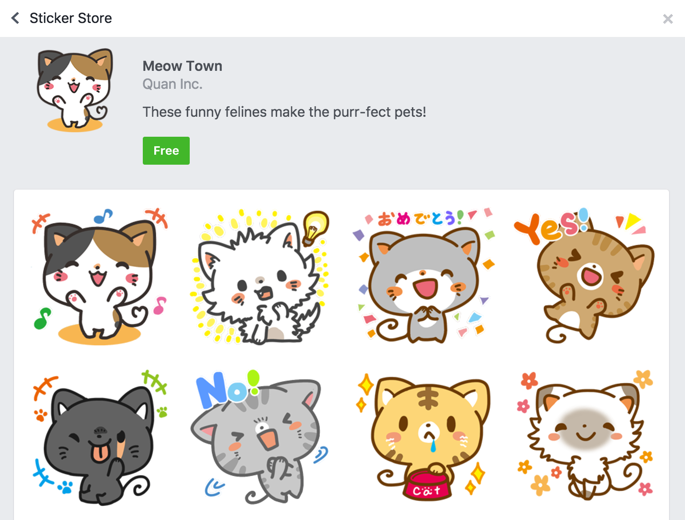 How to Use Cute Cat Pic Stickers on Facebook? Ask Dave