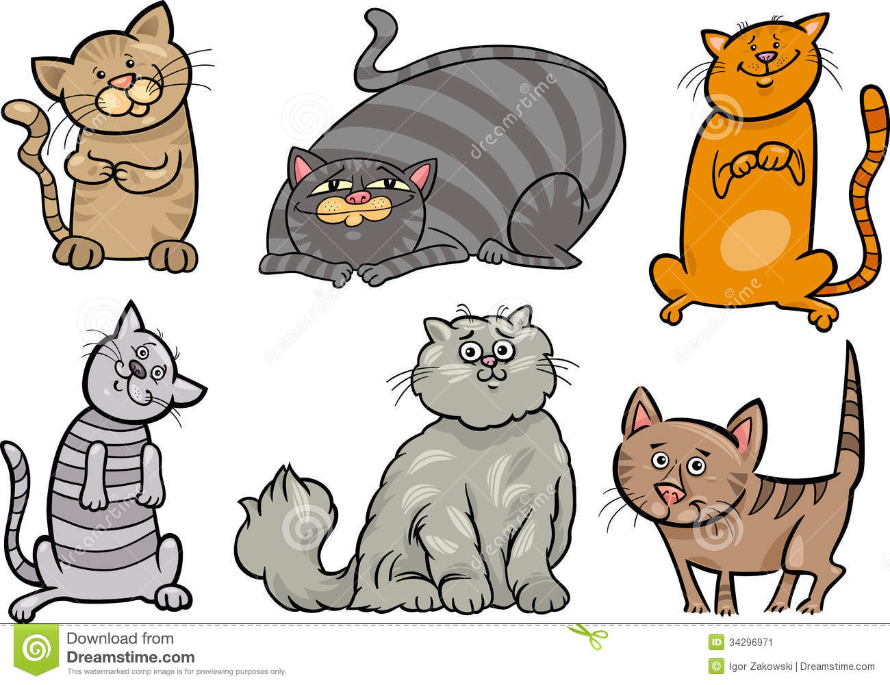 Funny Cartoon Cat 6 Free Hd Wallpaper