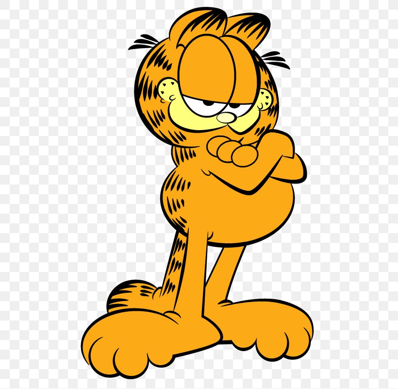Garfield Odie Jon Arbuckle Cat Comic Strip, PNG, 678x801px