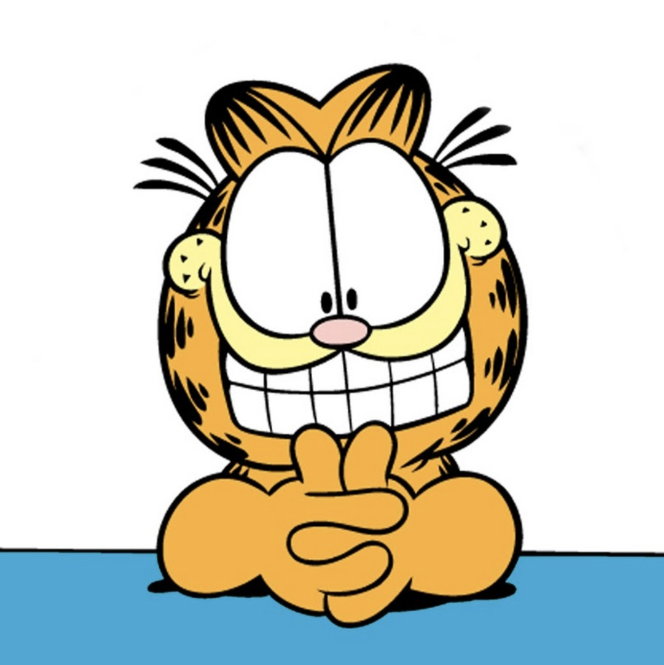 Today in history Garfield, the cat cartoon character